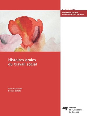 cover image of Histoires orales du travail social